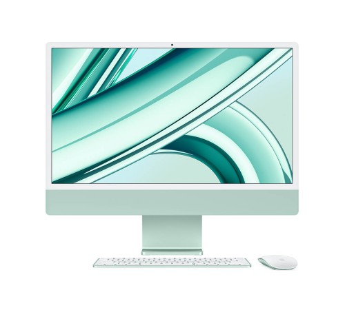 Apple iMac 24 Retina 4K (M3 8-Core CPU, GPU 8-Core, 16 ГБ, 512 ГБ) (Z196000E4) Зеленый