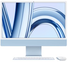 Apple iMac 24 Retina 4K (M3 8-Core CPU, GPU 10-Core, 16 ГБ, 1 ТБ) (Z19K000DA) Синий