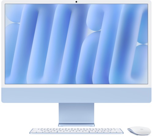 Apple iMac 24 Retina 4K (M4 10-Core CPU, GPU 10-Core, 16 ГБ, 1 TБ) (Z1EQ000N2, Z1EP000T5, Z1EQ00003) Синий