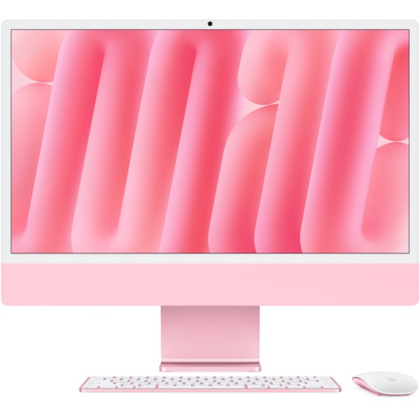 Apple iMac 24 Retina 4K (M3 8-Core CPU, GPU 8-Core, 16 ГБ, 1 ТБ) (Z198000E7) Розовый