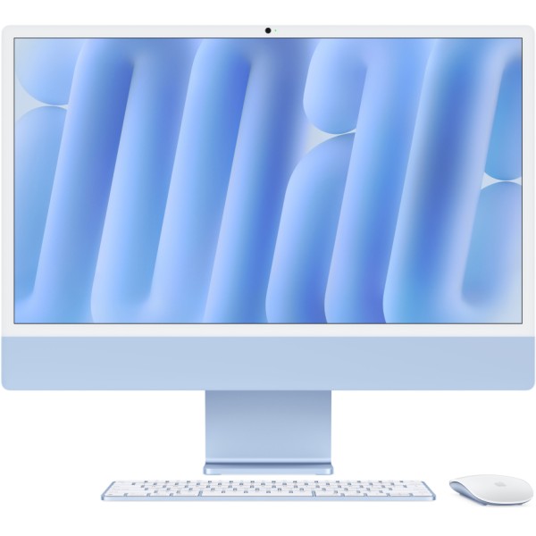 Apple iMac 24 Retina 4K (M4 10-Core CPU, GPU 10-Core, 32 ГБ, 2 ТБ) (Z1EQ000N5, Z1EP001EE, Z1K5001U7) Синий