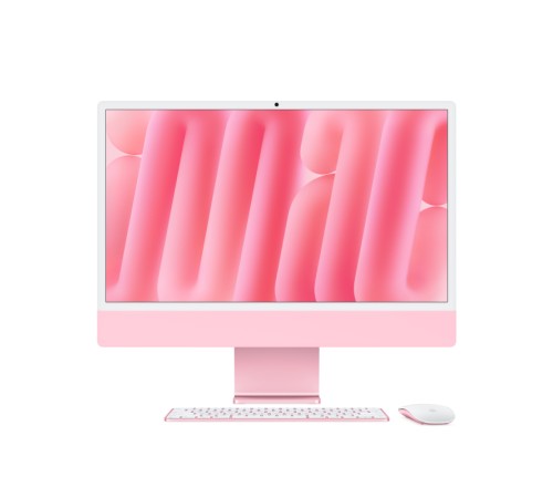Apple iMac 24 Retina 4K (M3 8-Core CPU, GPU 10-Core, 24 ГБ, 1 ТБ) (Z19M000DD) Розовый