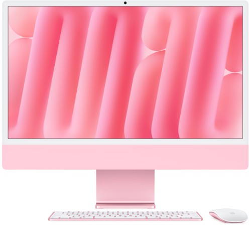 Apple iMac 24 Retina 4K (M3 8-Core CPU, GPU 10-Core, 24 ГБ, 1 ТБ) (Z19M000DD) Розовый
