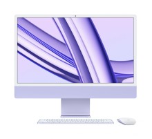 Apple iMac 24 Retina 4K (M3 8-Core CPU, GPU 10-Core, 8 ГБ, 256 ГБ) (MQRV3) Фиолетовый