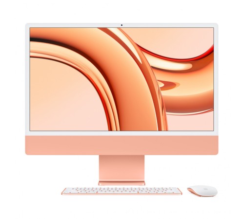 Apple iMac 24 Retina 4K (M3 8-Core CPU, GPU 10-Core, 24 ГБ, 1 ТБ) (Z19R000DB) Оранжевый