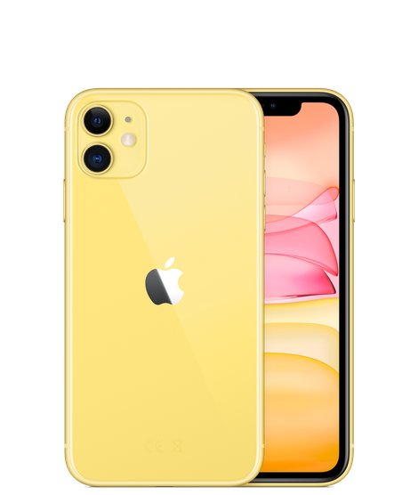 Смартфон Apple iPhone 11 128GB, желтый, Slimbox
