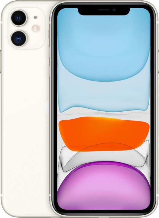 Apple iPhone 11 128GB, белый, Slimbox