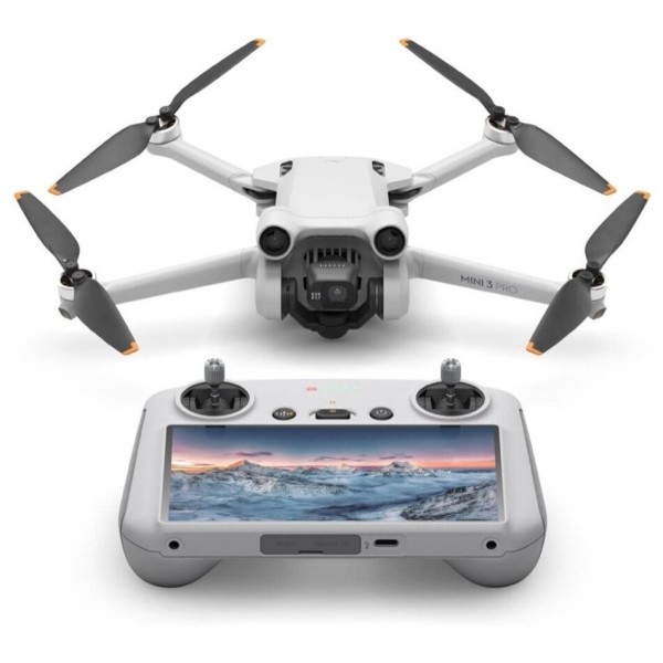 Квадрокоптер DJI Mini 3 Pro (DJI RC), серый