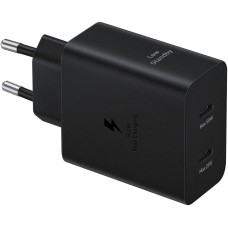 Сетевое зарядное устройство Samsung EP-T5020, c кабелем, USB-C, 50Вт, 3A, черный Сетевое зарядное устройство Samsung EP-T5020, c кабелем, USB-C, 50Вт, 3A, черный