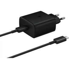 Сетевое зарядное устройство Samsung EP-TA845, с кабелем, 45 Вт, Черный Сетевое зарядное устройство Samsung EP-TA845, с кабелем, 45 Вт, Черный