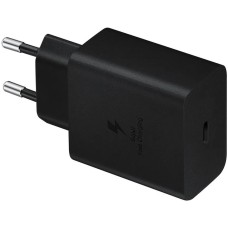 Сетевое зарядное устройство Samsung EP-T4510, USB-C, 45W, 5A, черный Сетевое зарядное устройство Samsung EP-T4510, USB-C, 45W, 5A, черный