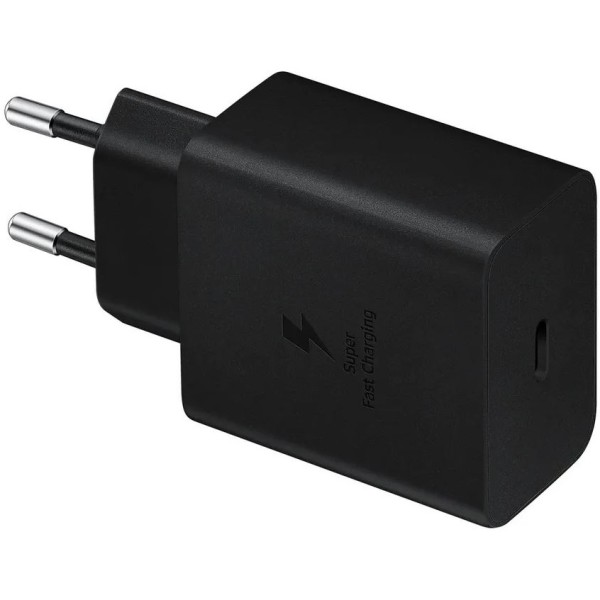 Сетевое зарядное устройство Samsung EP-T4510, USB-C, 45W, 5A, черный