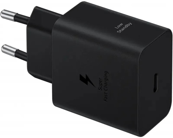 Сетевое зарядное устройство Samsung EP-T4511, c кабелем, USB-C, 45Вт, 3A, черный