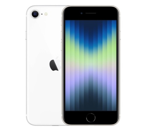 Белый смартфон Apple iPhone SE 2022, 128 ГБ (версия US)