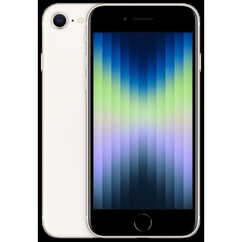Смартфон Apple iPhone SE 2022 128 ГБ, Starlight 