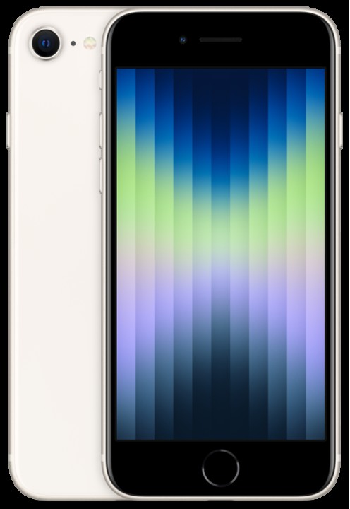 Смартфон Apple iPhone SE 2022 128 ГБ, Starlight