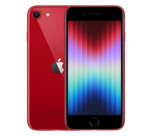 Смартфон Apple iPhone SE 2022 128 ГБ в красном цвете: мощный и стильный выбор