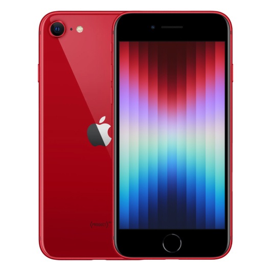 Смартфон Apple iPhone SE 2022 128 ГБ, Красный US