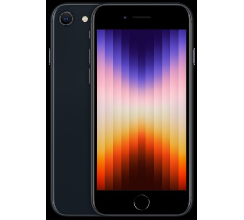 Смартфон Apple iPhone SE 2022 256 ГБ, midnight