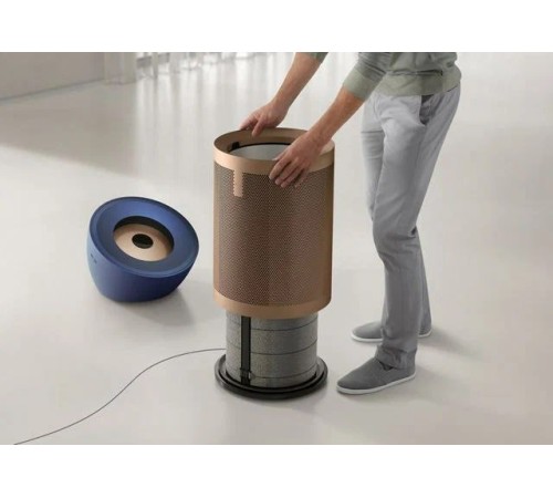 Очиститель воздуха Dyson Purifier Big+Quiet™ Formaldehyde BP03 Prussian blue/gold, синий/золотой