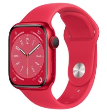 Умные часы Apple Watch Series 8 41 мм Aluminium Case (PRODUCT)RED Sport Band