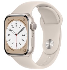 Умные часы Apple Watch Series 8 41 мм Aluminium Case starlight Sport Band