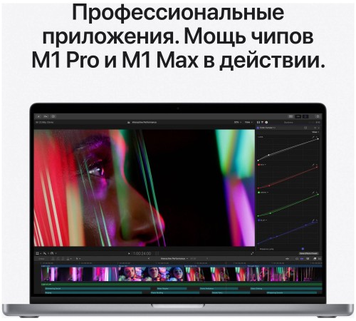 Мощный Apple Macbook Pro 14 2021 года: производительность и стиль в сером космосе