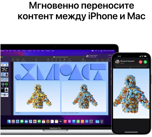 MacBook Pro 13.3 Touch Bar 2022 MNEP3LL/A: мощный ноутбук Apple с M2 чипом в серебристом корпусе