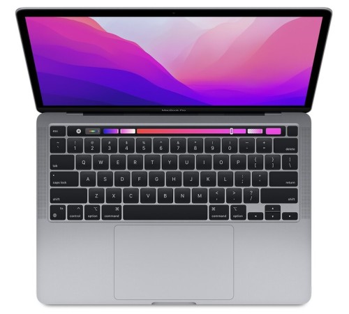 MacBook Pro 13.3" 2022 с Touch Bar и чипом M2: мощный и стильный серебристый ноутбук от Apple