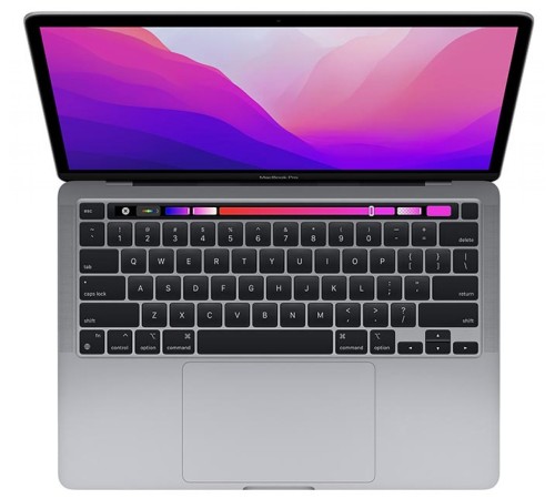 MacBook Pro 13.3" 2022 с Touch Bar и чипом M2: мощный и стильный серебристый ноутбук от Apple