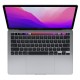MacBook Pro 13.3" 2022 с Touch Bar и чипом M2: мощный и стильный серебристый ноутбук от Apple