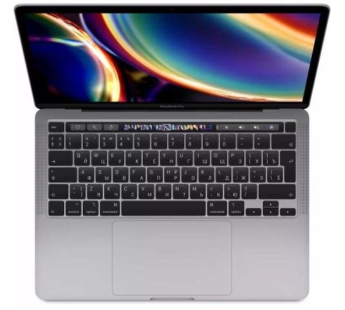 MacBook Pro 13.3" 2022 с Touch Bar и чипом M2: мощный и стильный серебристый ноутбук от Apple
