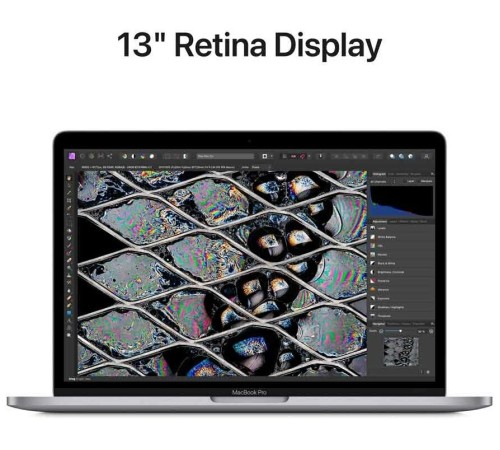 MacBook Pro 13.3" 2022 с Touch Bar и чипом M2: мощный и стильный серебристый ноутбук от Apple