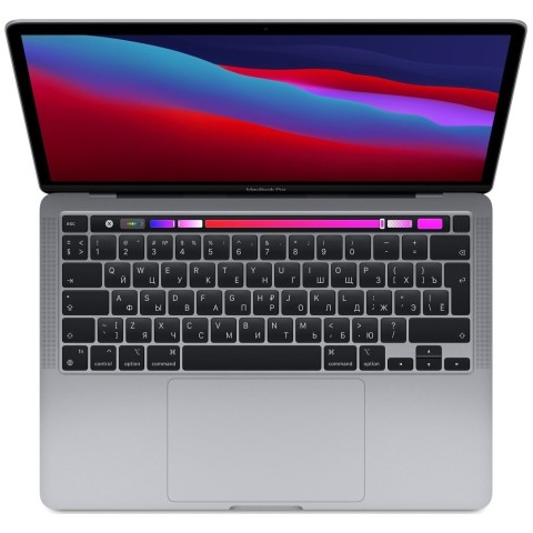 Apple MacBook Pro 13.3 Touch Bar 2020 Z11B000EM, Z11C000E4 (M1 8-Core, GPU 8-Core, 16GB, 512GB) серый космос