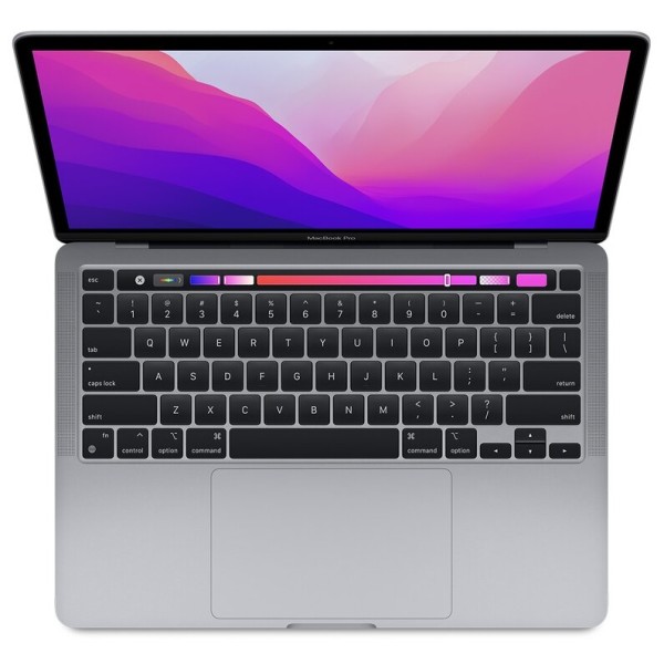 Apple MacBook Pro 13.3 Touch Bar 2022 MNEJ3LL/A (M2 8-Core, GPU 10-Core, 8GB, 512GB) серый космос
