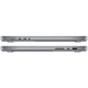 Мощный Apple Macbook Pro 14 2021 MKGQ3LL/A в цвете «серый космос»: M1 Pro с 10-ядерным процессором и 16-ядерным GPU