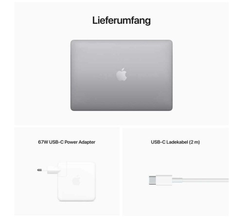 MacBook Pro 13.3" Touch Bar 2022 года: мощный M2, 24 ГБ ОЗУ и 1 ТБ SSD в сером космосе