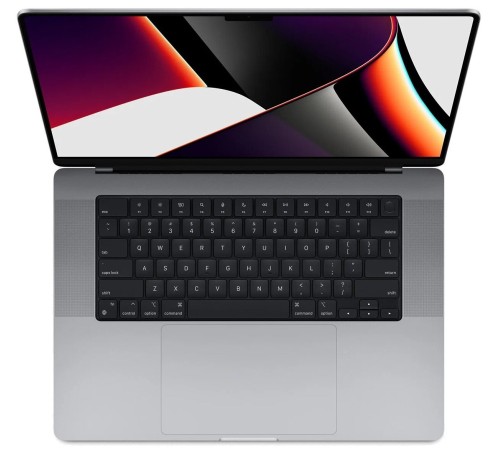 Мощный Apple Macbook Pro 16 2021 MK1A3 в сером космосе: M1 Max, 32 ГБ ОЗУ, 1 ТБ SSD