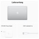 Мощный Apple Macbook Pro 13.3 с Touch Bar (M2 8-ядерный, 24 ГБ ОЗУ, 1 ТБ SSD) — серебристый MNEX3LL/A 2022 года