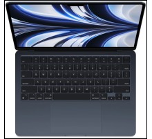 Apple MacBook Air 13.6 2022 MLY43LL/A (M2 CPU 8-Core, GPU 10-Core, 8GB, 512Gb) Midnight