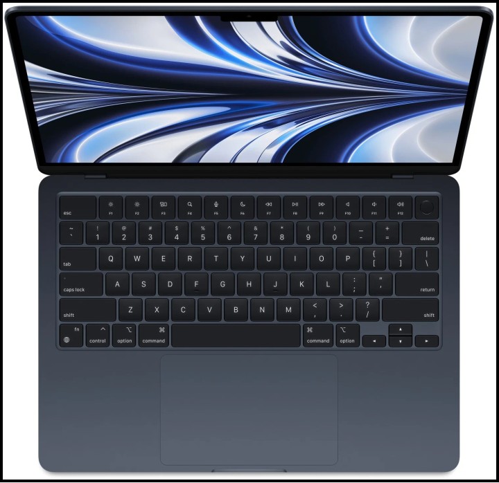 Apple MacBook Air 13.6 2022 Z161003YQ (M2 CPU 8-Core, GPU 10-Core, 24GB, 512GB) Midnight