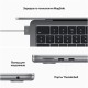 MacBook Air 13.6 2022 года в цвете Space Gray: мощный M2 процессор и стильный дизайн