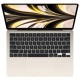 MacBook Air 13.6 2022 года с M2: мощный ноутбук в цвете «Starlight»
