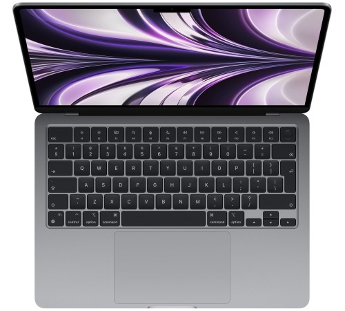 MacBook Air 13.6 2022 года в цвете Space Gray: мощный M2 процессор и стильный дизайн