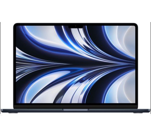 MacBook Air 13.6 2022 MN703LL/A: мощный ноутбук Apple с процессором M2 в чёрном цвете