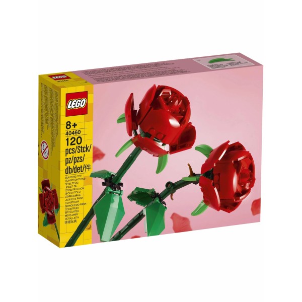 Конструктор LEGO 40460 Розы, 120 деталей, 8 лет +, цвет красный