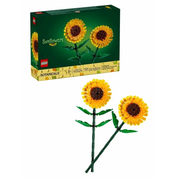 Конструктор LEGO Botanicals 40524 "Подсолнухи", цветочный набор, для детей от 8 лет
