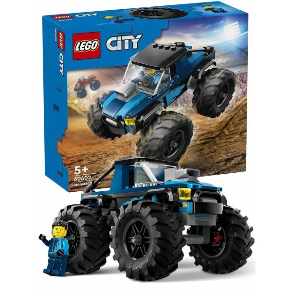 Конструктор LEGO City 60402 Синий грузовик-монстр Бигфут 5+, 95 деталей