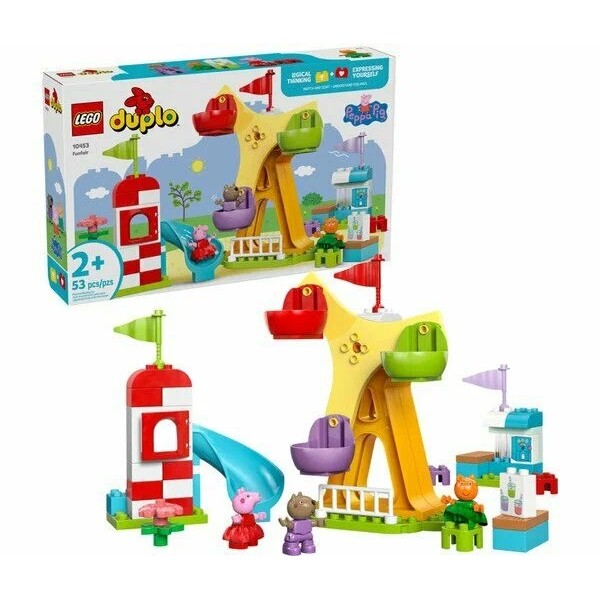 Конструктор LEGO DUPLO 10453 Peppa Pig Ярмарка развлечений (Lego 10453)