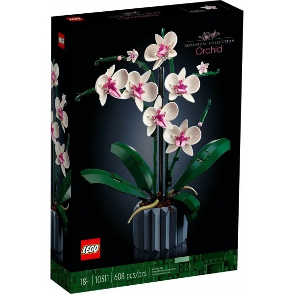 Конструктор LEGO Botanical Орхидея 10311, 608 деталей, от 3 лет
